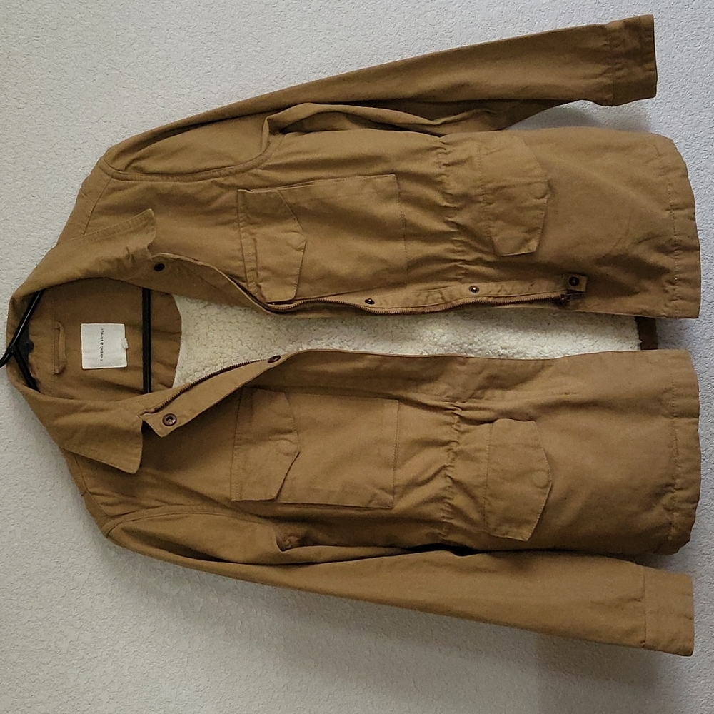 Thread & Supply, Jacket, XS, Rust, Sherpa Lining